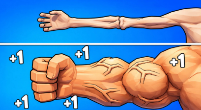 Obby: Pump Up Your Muscles! 1 per second